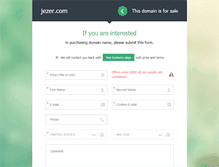 Tablet Screenshot of jezer.com